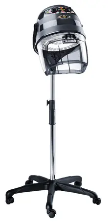 Comair Droogkap Equator 3000 Met Statief Zwart