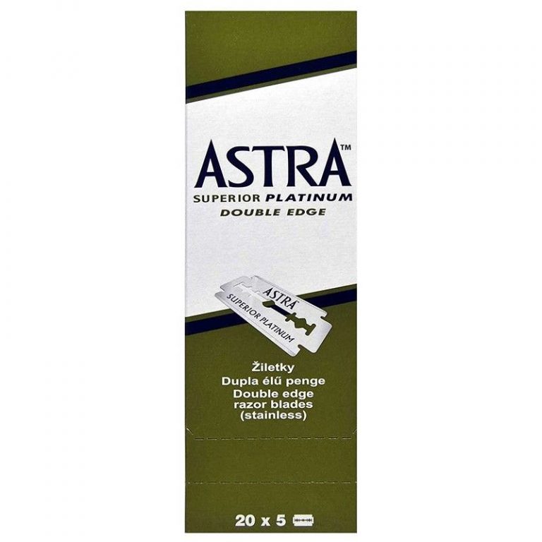 Astra Superior Platinum Double Edge Blades 100 stuks