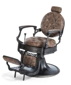 Mirplay Barberstoel CLINT BR - Sfeerbeeld Vakkappers