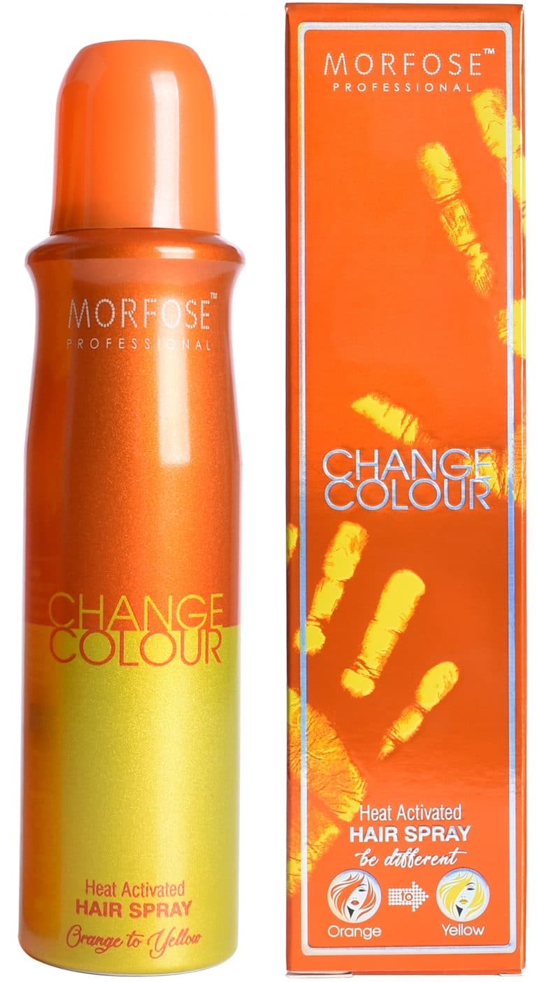 Morfose Change Color Spray 150 ml - Orange to Yellow