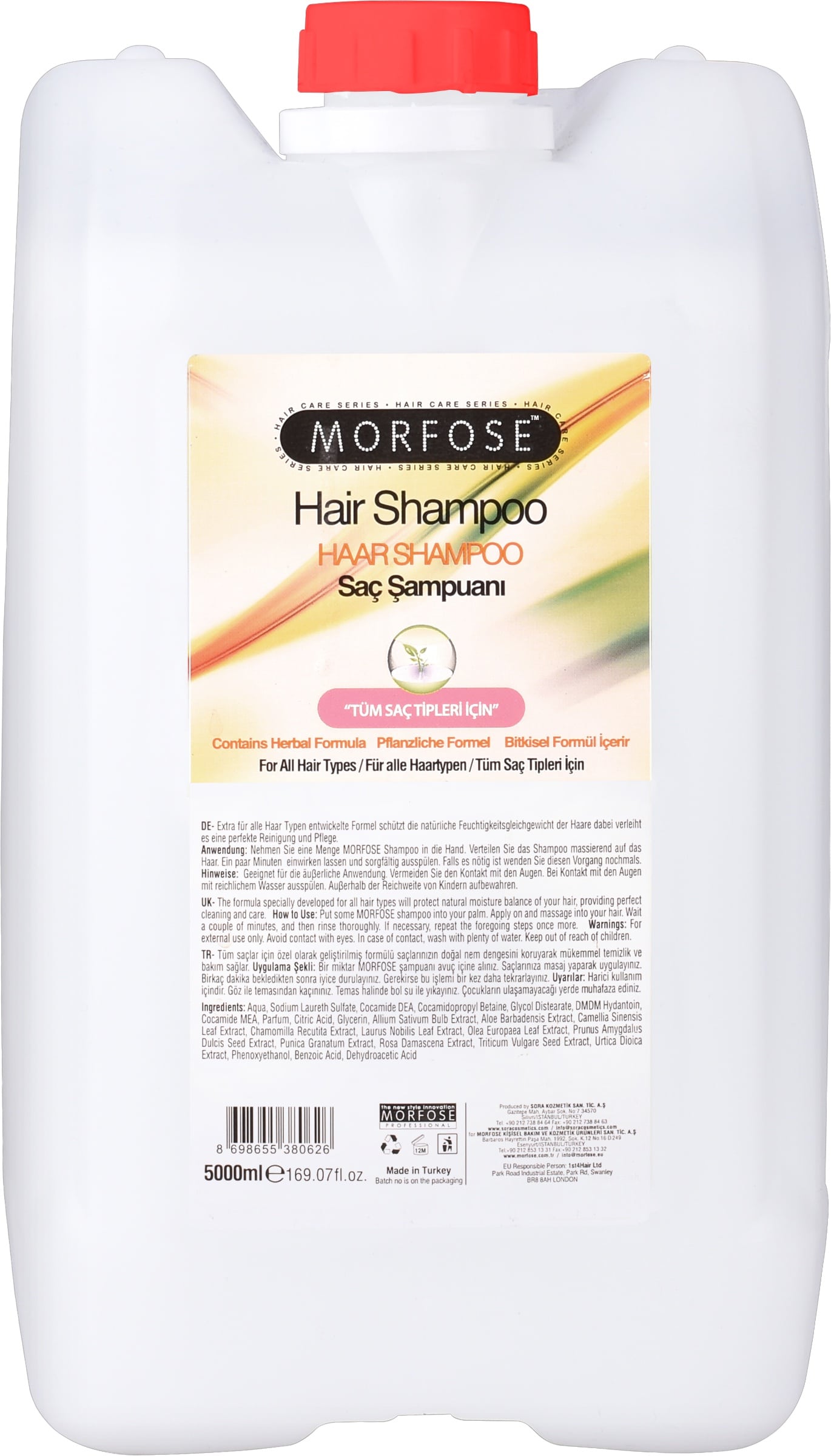 Morfose Herbal Hair Shampoo 5000ml