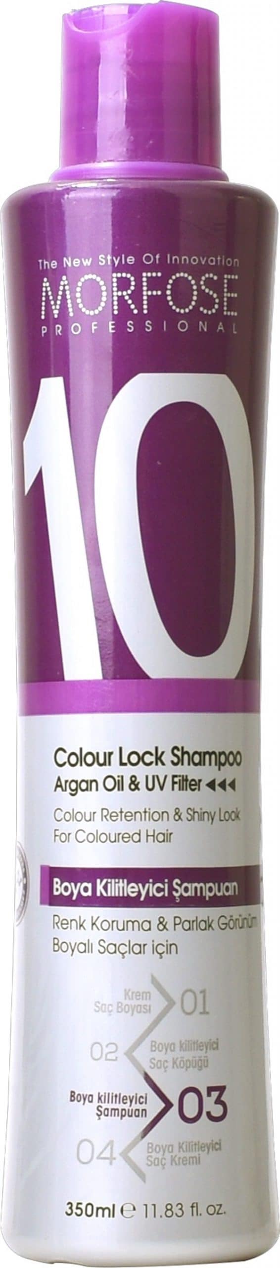 Morfose 10 Colour Lock Shampoo 350ml