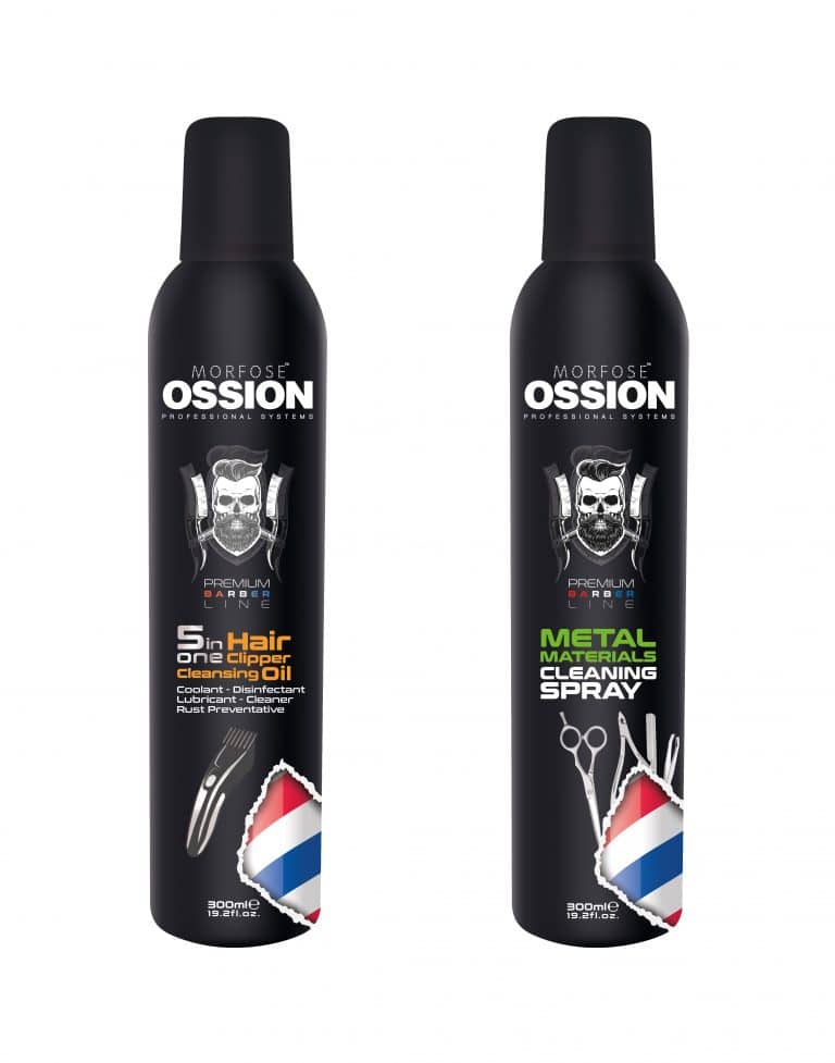 Morfose Ossion Premium Barber Metal Material Cleansing Spray 300ml
