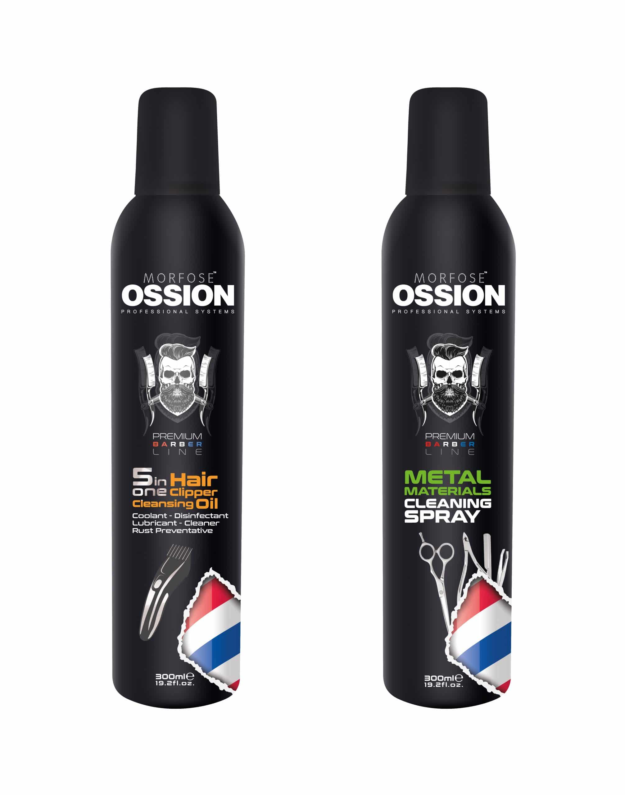 Morfose Ossion Premium Barber Metal Material Cleansing Spray 300ml