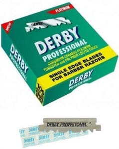 Derby Professional Single Edge Blades 100 stuks