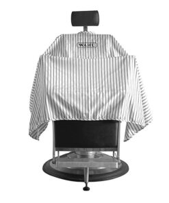 Wahl Barber Cape Pinstripe Kapmantel - In Sfeerbeeld - Vakkappers