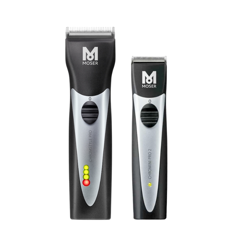 Moser Combi Chromstyle Pro 1871 Tondeuse + Moser Chromini Pro 2 Trimmer - Hero