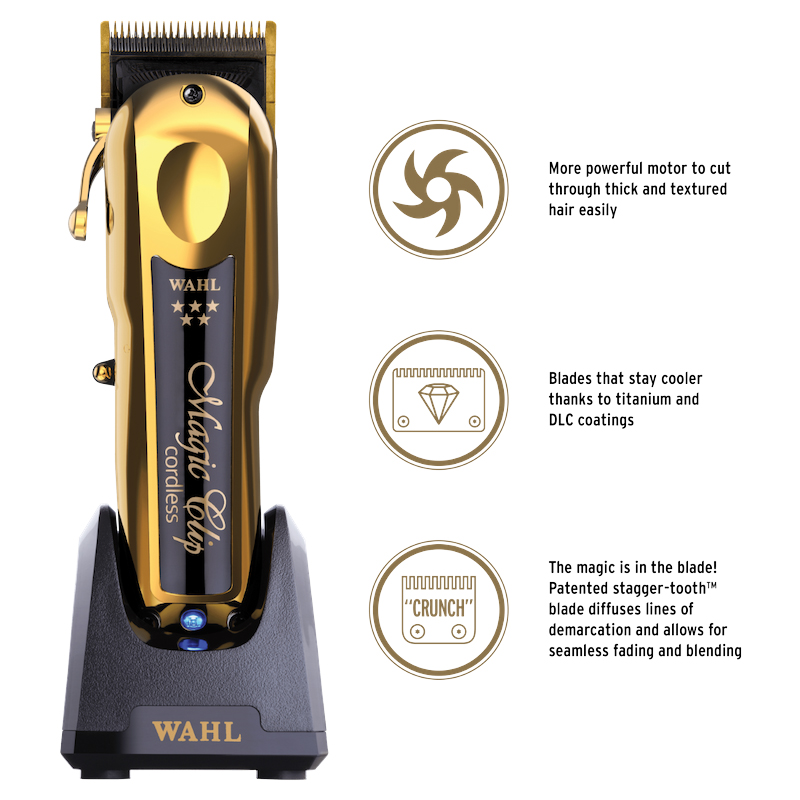Wahl Gold Cordless Magic Clip Tondeuse - In Sfeerbeeld