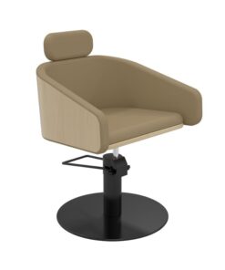 Mirplay Kappersstoel ALYA BE R Zwart - Hero Vakkappers