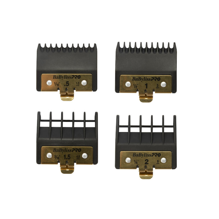 BaByliss Pro 4Artists Skeleton Opzetkammenset 4 Stuks - Hero - Vakkappers