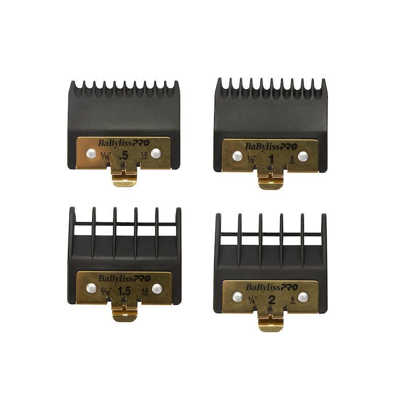 BaByliss Pro 4Artists Skeleton Opzetkammenset 4 Stuks - Hero - Vakkappers