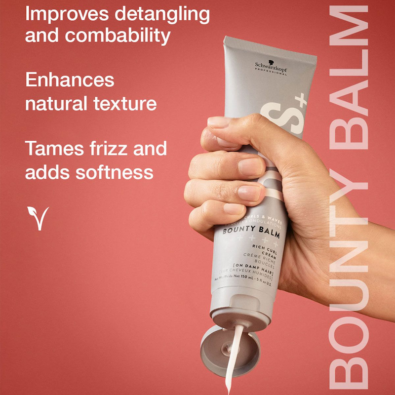 Schwarzkopf OSiS+ Bounty Balm Rich Curl Cream - In Sfeerbeeld - Vakkappers