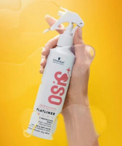 Schwarzkopf OSiS+ Flatliner Heat Protection Spray – In Sfeerbeeld - Vakkappers