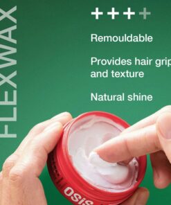Schwarzkopf OSiS+ Flexwax Strong Cream Wax - In Sfeerbeeld - Vakkappers