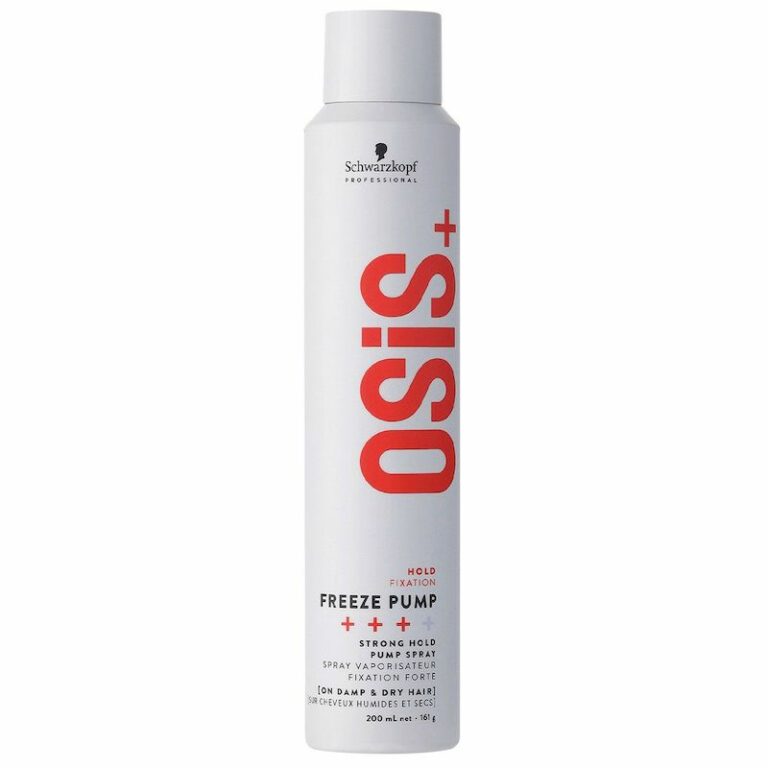 Schwarzkopf OSiS+ Freeze Pump Strong Hold Spray - Hero - Vakkappers