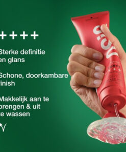 Schwarzkopf OSiS+ G. Force Extra Strong Gel - In Sfeerbeeld - Vakkappers