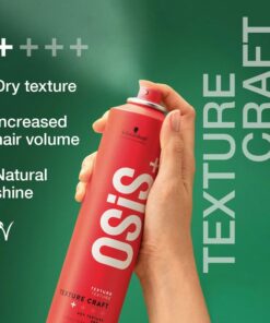 Schwarzkopf OSiS+ Texture Craft Dry Texture Spray - In Sfeerbeeld - Vakkappers