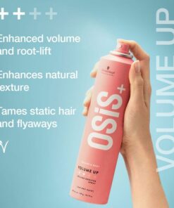 Schwarzkopf OSiS+ Volume Up Volume Booster Spray - In Sfeerbeeld - Vakkappers