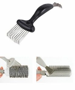 Olivia Garden Borstel Cleaner Zwart - In Sfeerbeeld