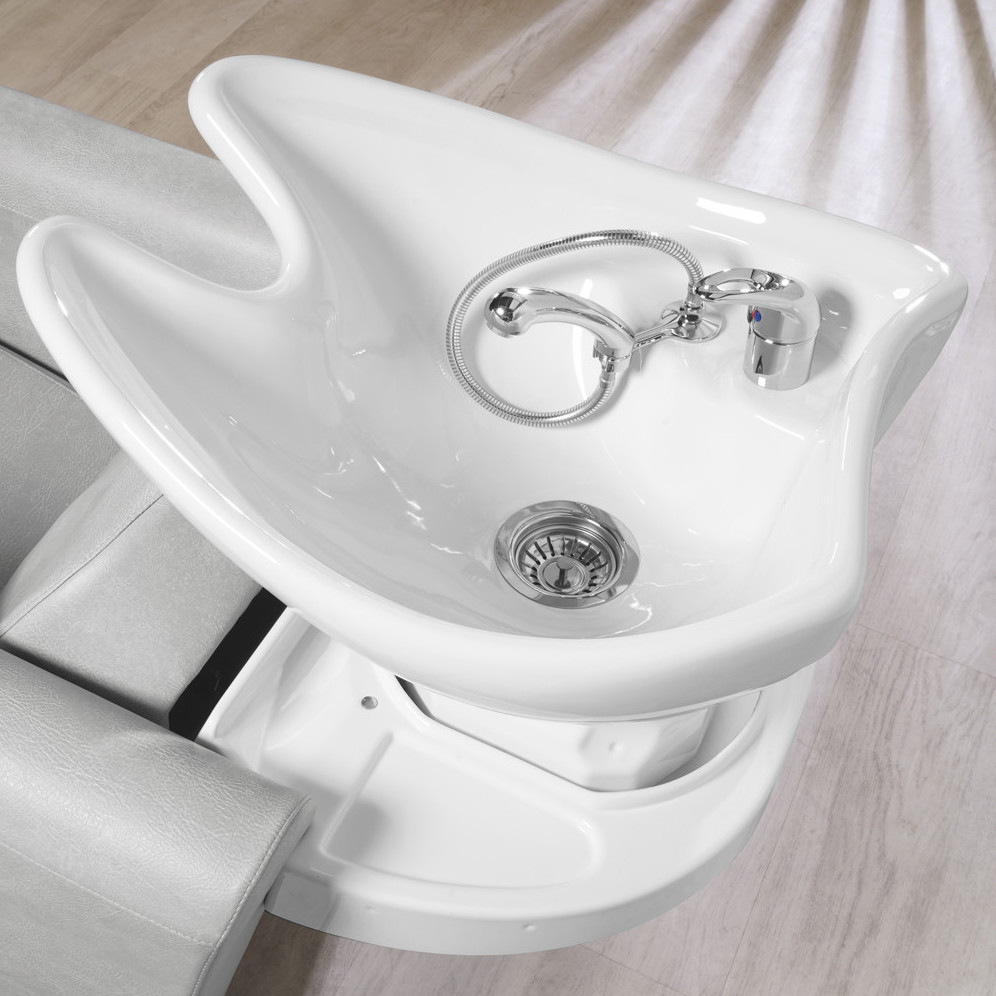 Salon Ambience Wasunit LEGEND - Sfeerbeeld (kom wit) Vakkappers