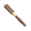 Olivia Garden Expert Blowout Shine Wavy Fohnborstel Goud Bruin - 25mm - Vakkappers