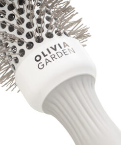 Olivia Garden Expert Blowout Speed Wavy Föhnbrostel Wit-Grijs - In Sfeerbeeld - Vakkappers