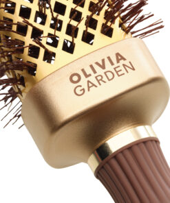 Olivia Garden Expert Blowout Straight Wavy Fohnborstel Goud-Bruin - In Sfeerbeeld 2 - Vakkappers