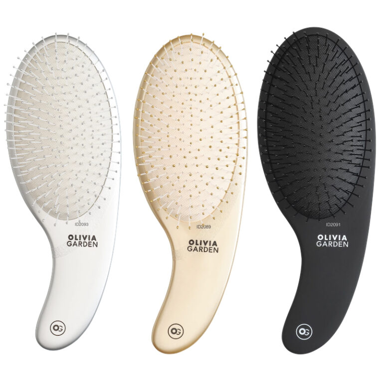 Olivia Garden Expert Care Curve Nylon Borstel - Hero - Vakkappers