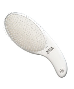 Olivia Garden Expert Care Curve Nylon Borstel - Zilver - Vakkappers