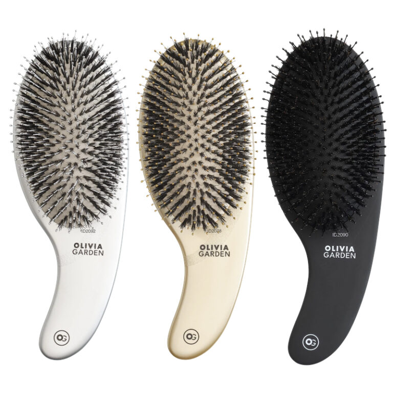 Olivia Garden Expert Care Curve Nylon&Boar Borstel - Hero - Vakkappers