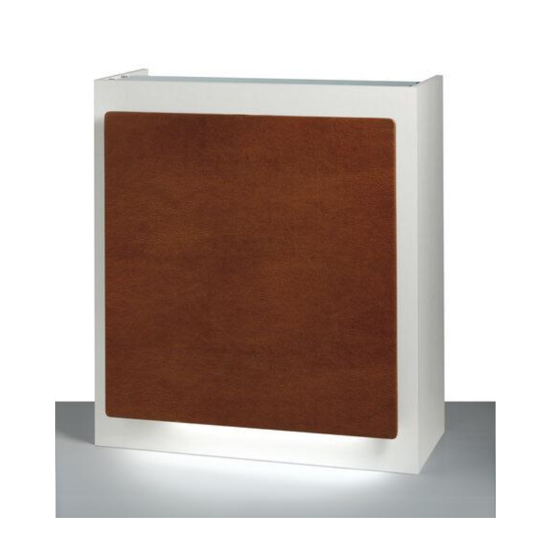 Luca Rossini Balie & Receptiemeubel AIDA Wit LED - Hero Vakkappers