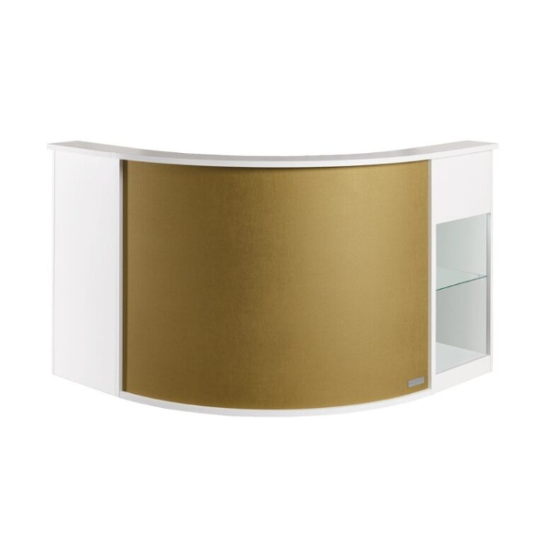 Salon Ambience Balie & Receptiemeubel FORM wit large -Hero Vakkappers