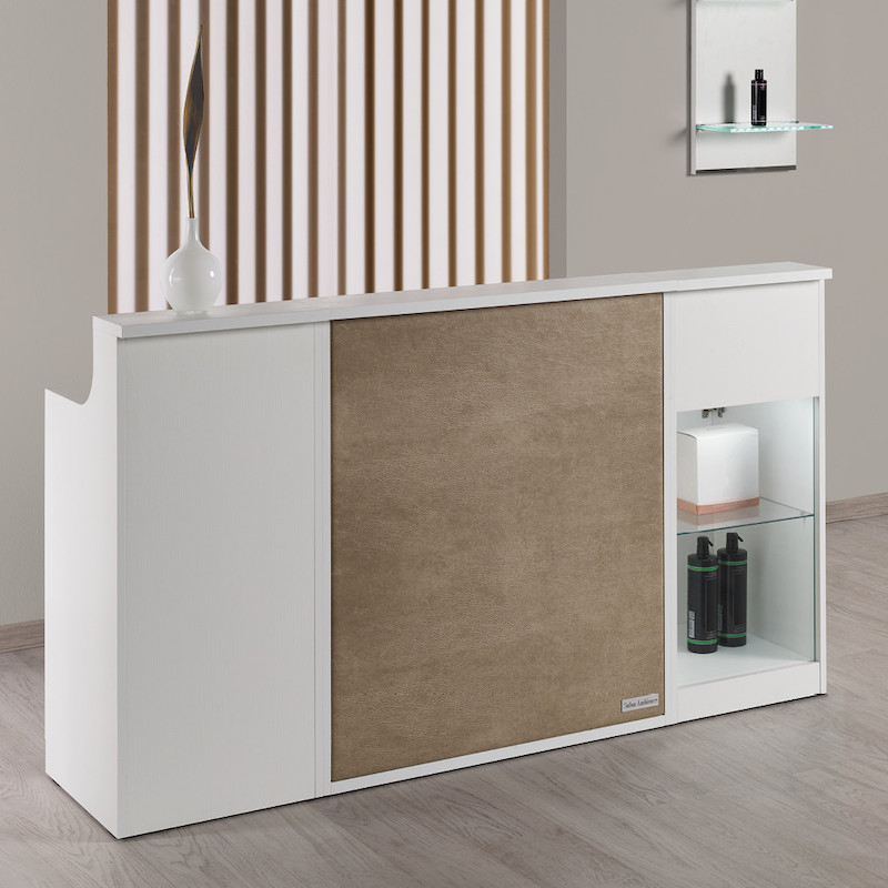 Salon Ambience Balie & Receptiemeubel IMPACT - Sfeerbeeld Vakkappers