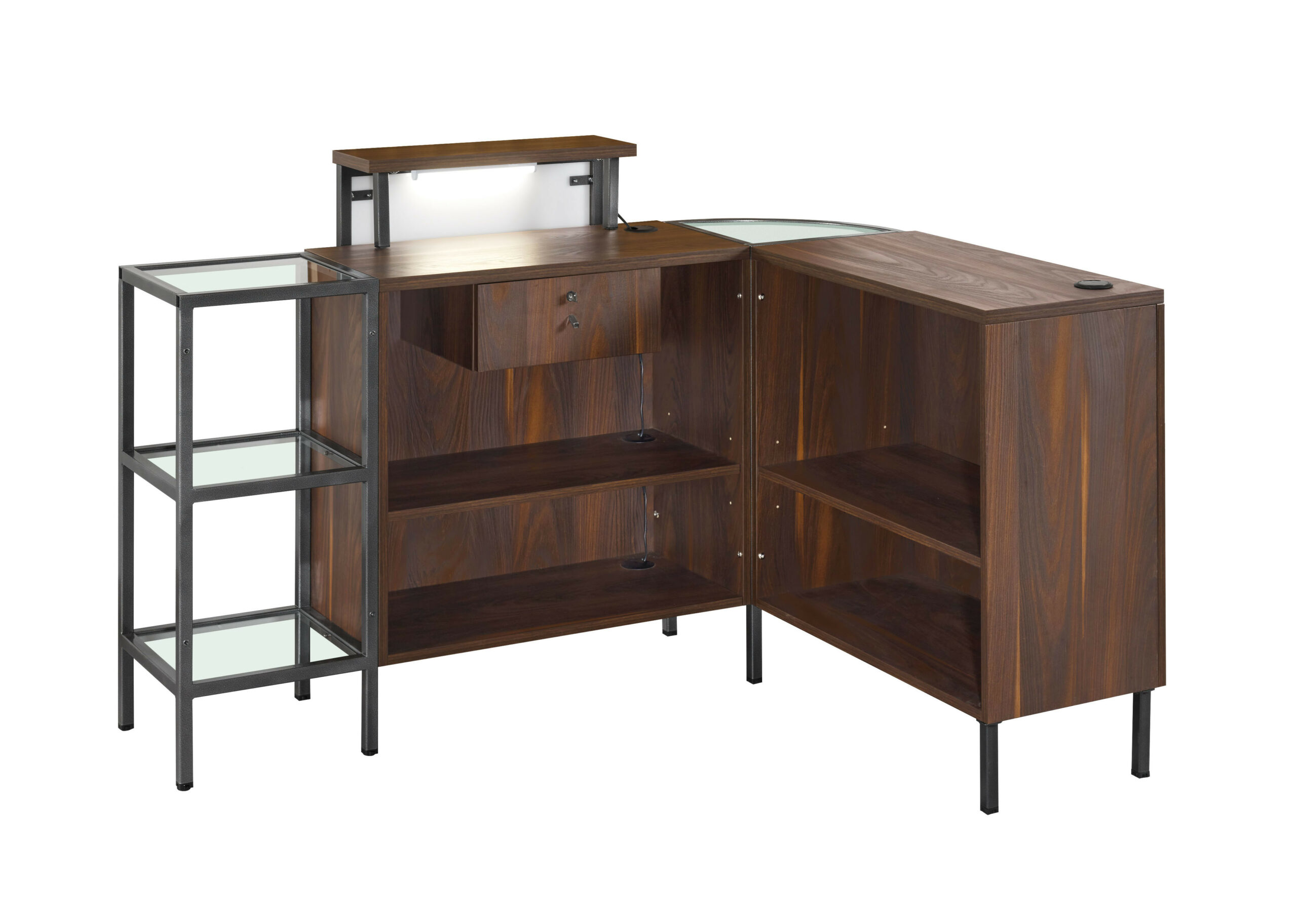 Salon Ambience Balie & Receptiemeubel INFINITY - Sfeerbeeld 7 Vakkappers