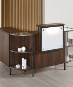 Salon Ambience Balie & Receptiemeubel INFINITY - Sfeerbeeld Vakkappers