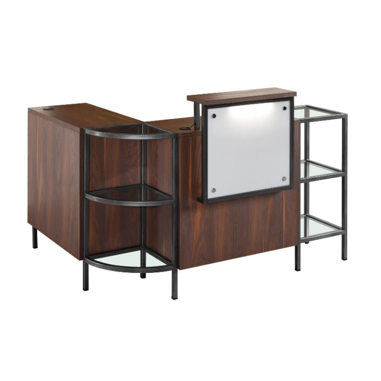 Salon Ambience Balie & Receptiemeubel INFINITY large - Hero Vakkappers