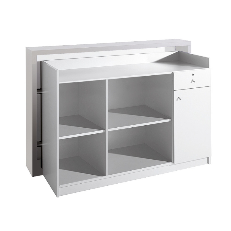 Salon Ambience Balie & Receptiemeubel MILLENNIUM - Sfeerbeeld Vakkappers