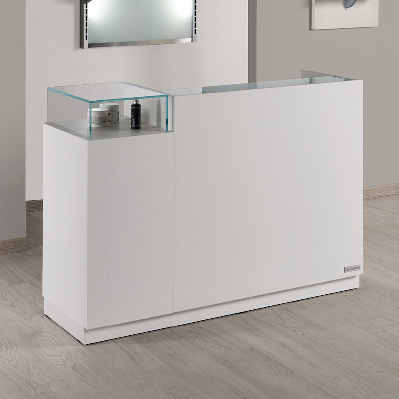 Salon Ambience Balie & Receptiemeubel ROMANCE - Sfeerbeeld Vakkappers