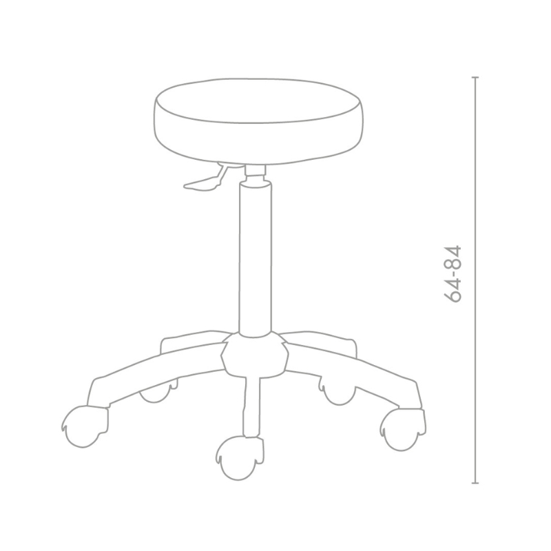 Salon Ambience Kappersfiets HARLEY - Afmetingen Vakkappers