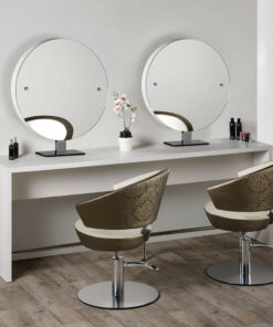 Salon Ambience Kaptafel BROOKLYN 2 Zits - Sfeerbeeld 5 Vakkappers