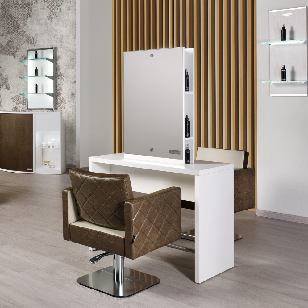 Salon Ambience Kaptafel BROOKLYN - Sfeerbeeld 4 Vakkappers