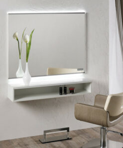 Salon Ambience Kaptafel HORIZON - Sfeerbeeld Vakkappers