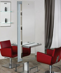 Salon Ambience Kaptafel LUNAR (eiland) - Sfeerbeeld 2 Vakkappers