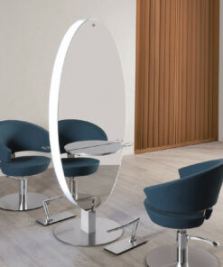 Salon Ambience Kaptafel MERCURY (eiland) (al) - Sfeerbeeld 2 Vakkappers