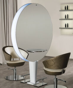 Salon Ambience Kaptafel PLANET (eiland) - Sfeerbeeld 2 Vakkappers