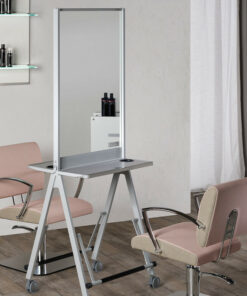 Salon Ambience Kaptafel SCUOLA - Sfeerbeeld Vakkappers