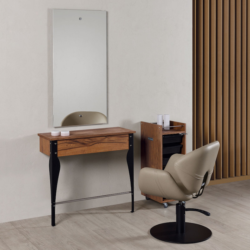 Salon Ambience Kaptafel SECRET - Sfeerbeeld Vakkappers