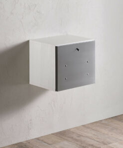 Salon Ambience Wandmeubel CANNES STEEL - Sfeerbeeld Vakkappers