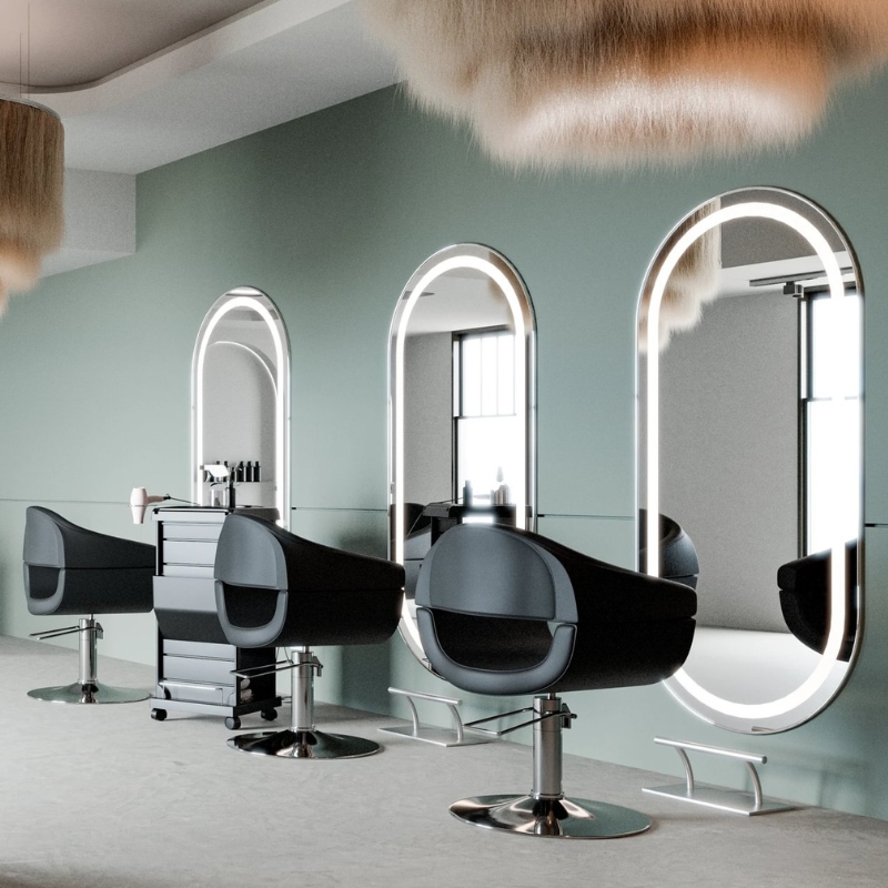 Mirplay Kaptafel LOOP - Sfeerbeeld 3 Vakkappers