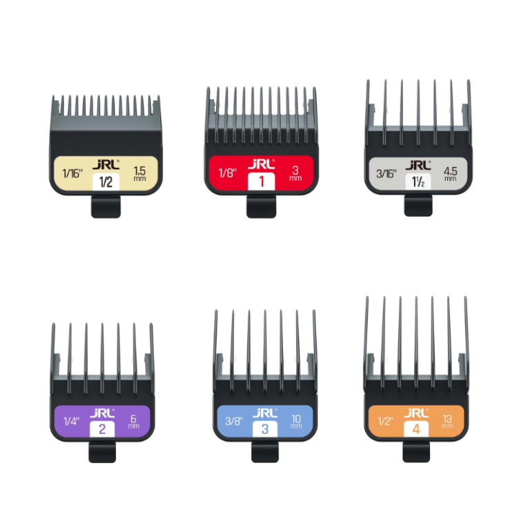 JRL Magnetische Opzetkammenset 6 stuks - Hero Vakkappers